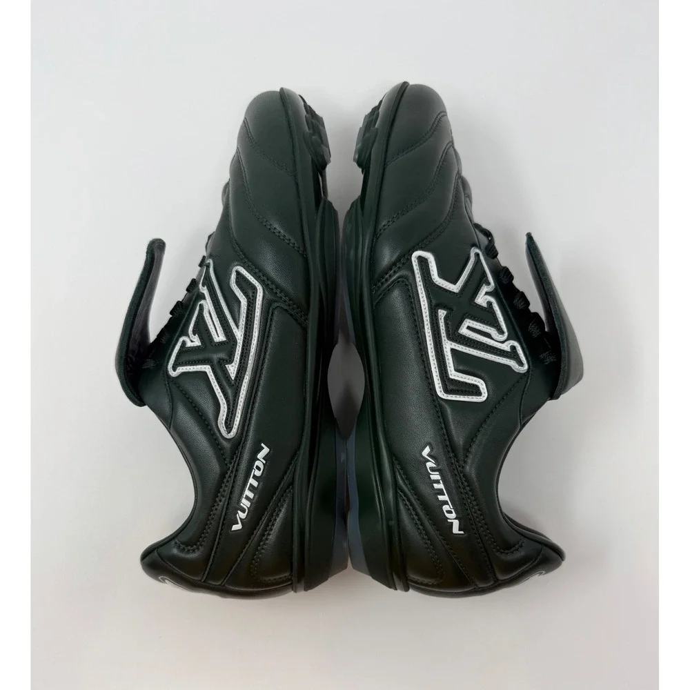Louis Vuitton Footprint Soccer Sneaker Green Fits 9 US 7 LV